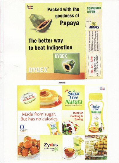 Print Design: Sugar Free Dlite Dangler